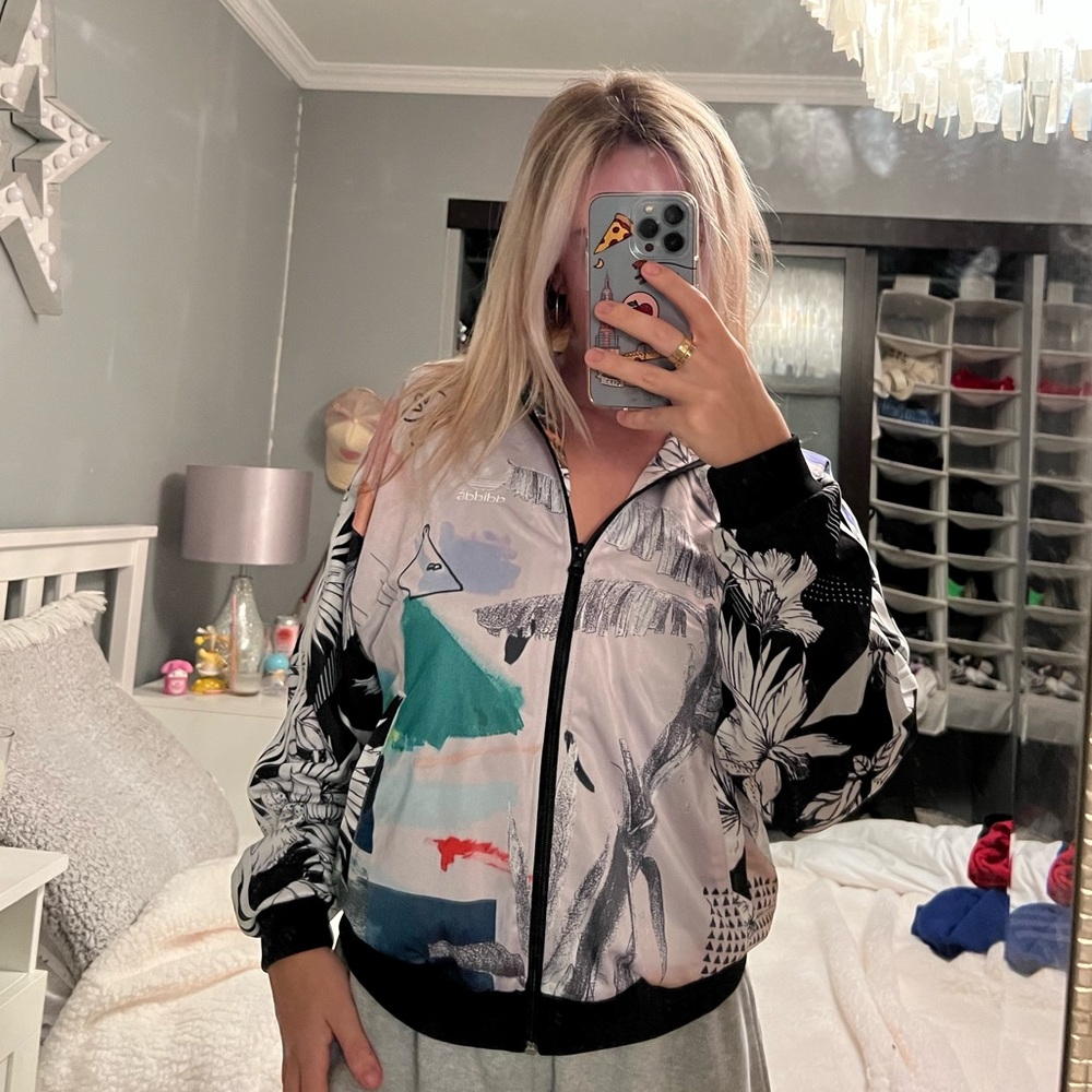 Adidas limited edition zip up jacket